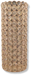 8 Bella Floral Event Vases Gold - WV1208