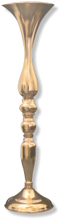 10 Soulette Floral Event Stands Gold - WS3208